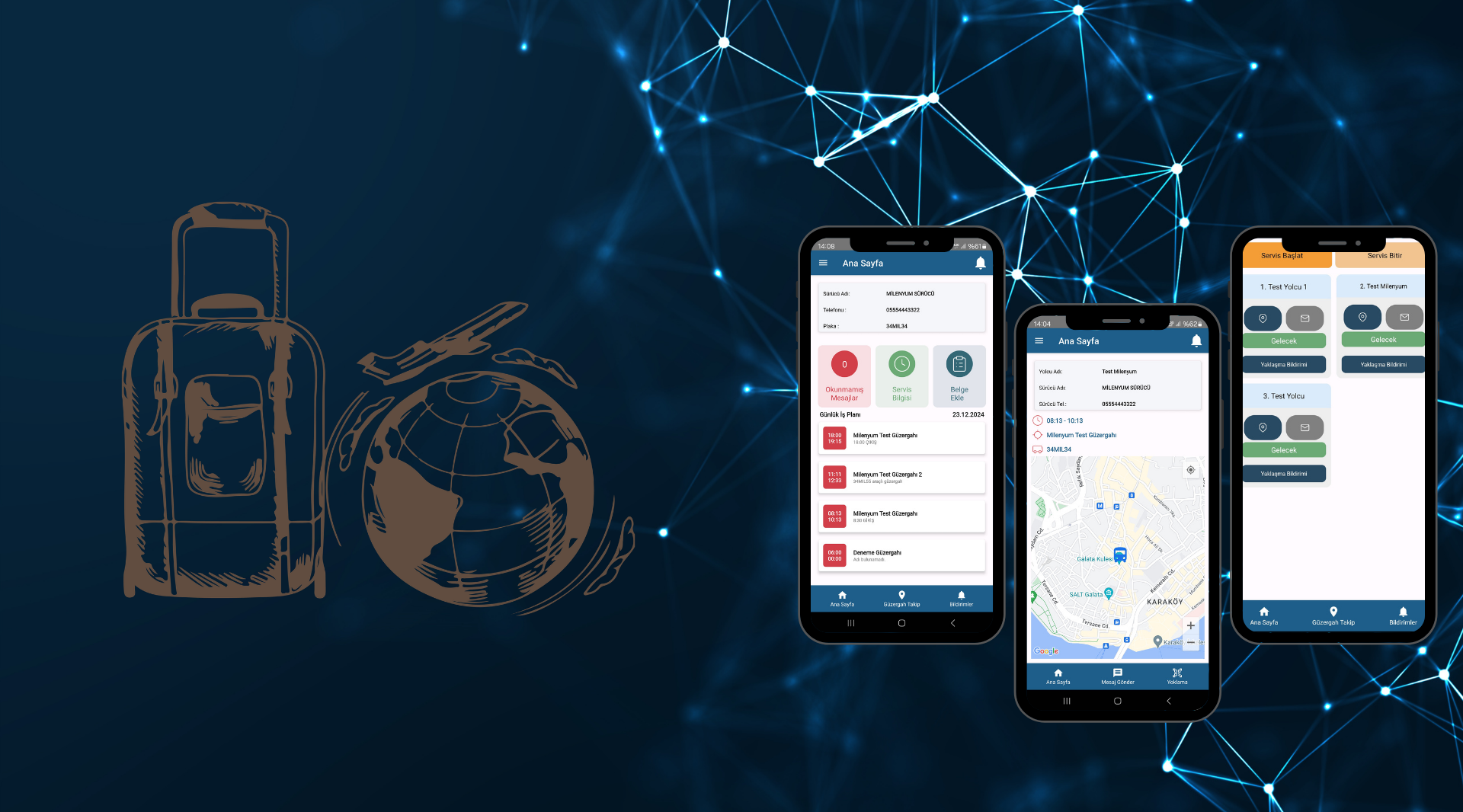 Yolcu Yönetim Sistemi